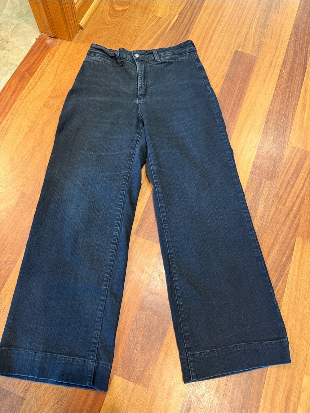 NYDJ Wide Leg Jeans in Dark Indigo